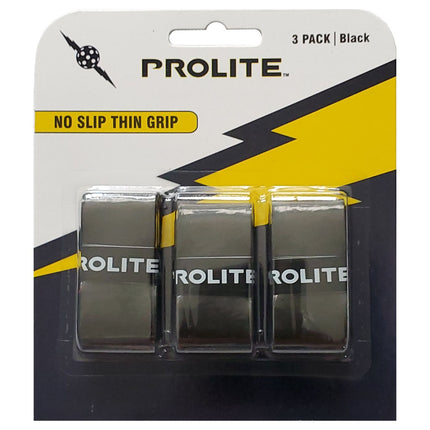 ProLite No Slip Thin Grip, 3 Pack - Black