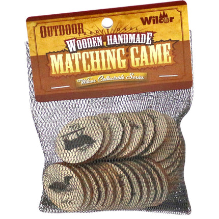 Outdoor Wooden Matching Game